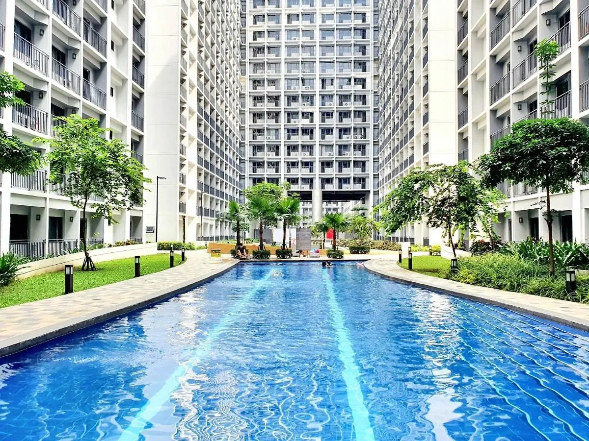 מלון דירות מנילה Modern Minimalist Condo W/ Pool View In Shore 2